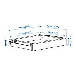 Measurement Illustration - RELATERA drawer