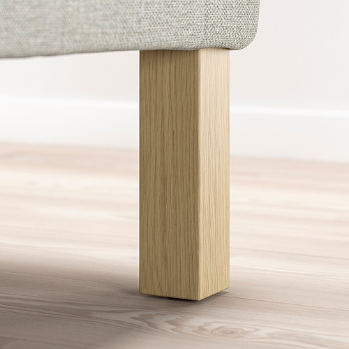 Pata de cama de madera, parte del marco de la cama BURFJORD , cama de soporte y elevación para espacio de almacenamiento.
