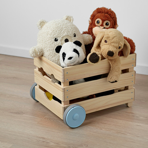 FLISAT, almacenamiento para juguetes+ruedas. 2 de 6 open dialog