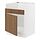 Current variation: white/Tistorp brown walnut effect