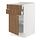 Current variation: white/Tistorp brown walnut effect