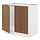 Select colour variation: white/Tistorp brown walnut effect