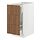 Select colour variation: white/Tistorp brown walnut effect