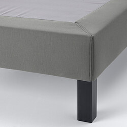 LYNGÖR slatted mattress base with legs