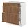 Current variation: white/Tistorp brown walnut effect