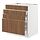 Select colour variation: white/Tistorp brown walnut effect