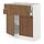 Current variation: white/Tistorp brown walnut effect