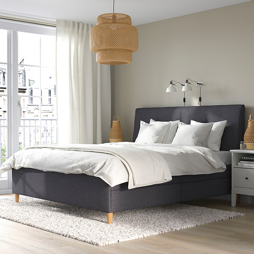 IDANÄS, upholstered storage bed 2 of 11 open dialog