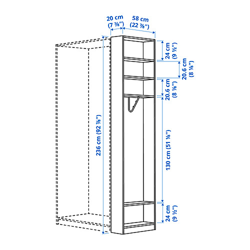 PAX, add-on end-unit. 7 of 7 open dialog