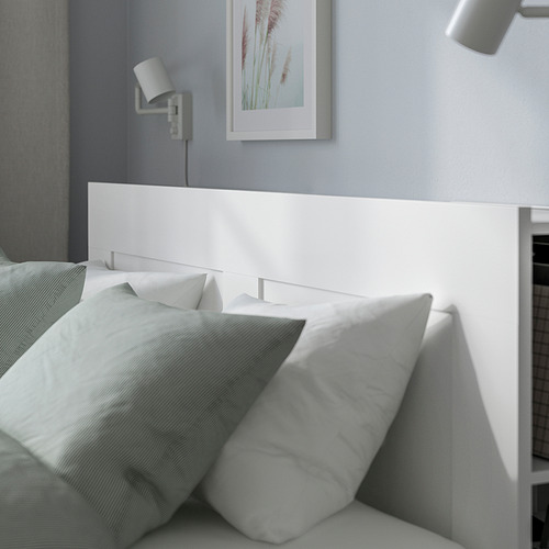 BRIMNES, bed frame with storage & headboard 7 of 9 open dialog