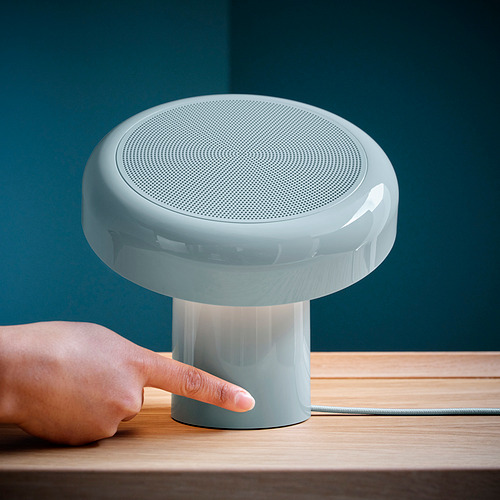 BLOMPRAKT, lámpara con bocina Bluetooth. 6 de 7 open dialog