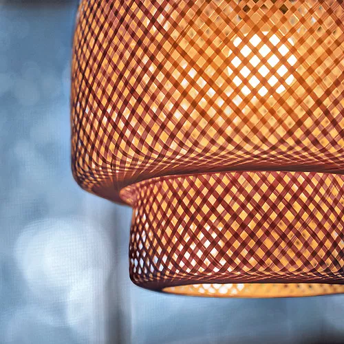 IKEA Puerto Rico - SINNERLIG pendant lamp, bamboo/handmade, Ø11