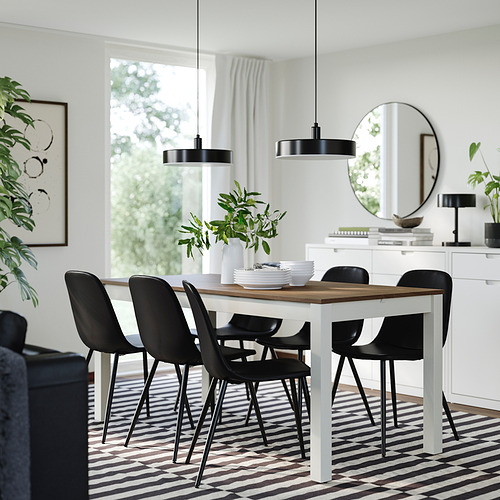 ÅLHULT / NORDMANSSKÄR, table and 6 chairs. 3 of 9 open dialog