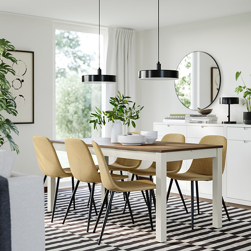 ÅLHULT / NORDMANSSKÄR, mesa y 6 sillas. 3 de 9 open dialog