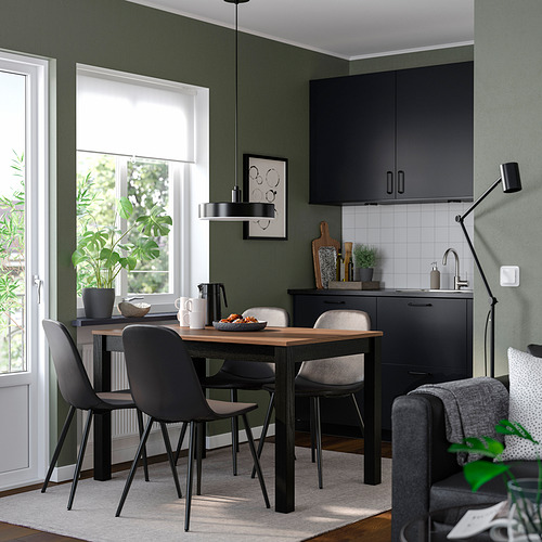 ÅLHULT / NORDMANSSKÄR, table and 4 chairs. 2 of 7 open dialog