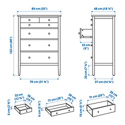 Measurement Illustration - GULLABERG chest