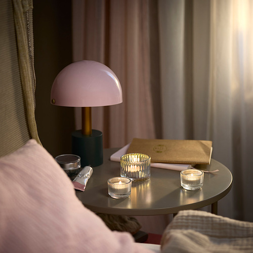 LOTSFÅGEL, scented tealight. 2 of 4 open dialog