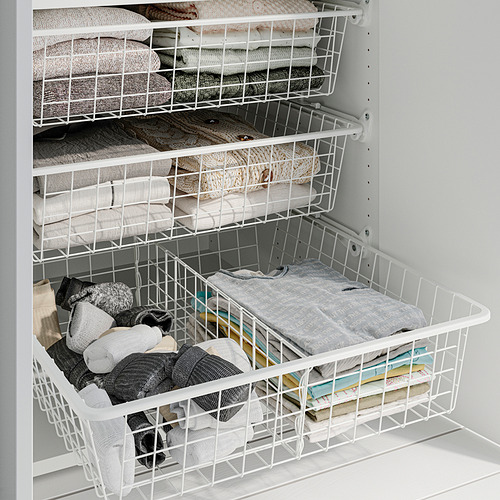 ALTARLIDEN, wire basket with pull-out rail. 3 of 3 open dialog
