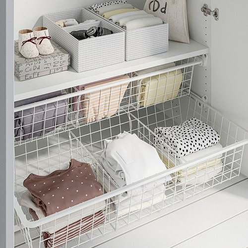 ALTARLIDEN, wire basket with pull-out rail. 3 of 3 open dialog
