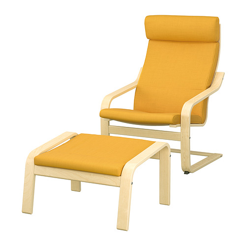 POÄNG, Armchair and footstool 1 of 4 open dialog