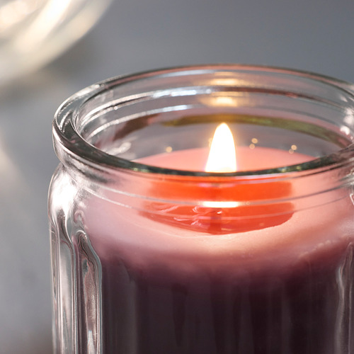 HÖKGÖK, vela aromática recipiente de vidrio. 4 de 5 abrir diálogo