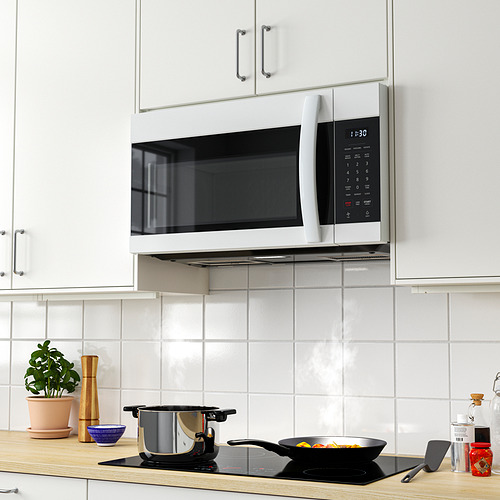 LAGAN, Over-the-range microwave 2 of 4 open dialog