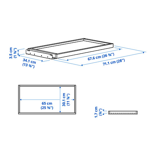 KOMPLEMENT, pull-out tray 5 of 5 open dialog