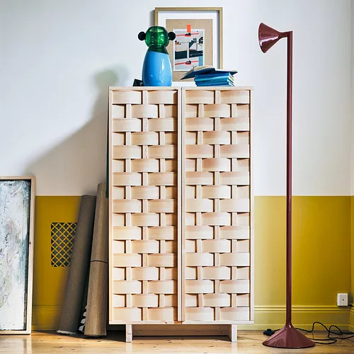 IKEA PS 2026 cabinet, pine, 31 5/8x18 1/4x55 