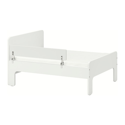 SLÄKT / NATTAPA, ext bed frm w guard rl+slat bd base 1 of 6 open dialog
