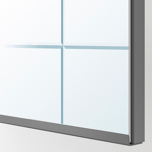 KAMMARTORP, mirror door w soft closing hinges 2 of 4 open dialog