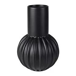 IKEA Puerto Rico - SKOGSTUNDRA florero, negro, 10 ¾ 