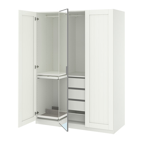 PAX / KAMMARTORP / GULLABERG, wardrobe combination. 1 of 3 open dialog