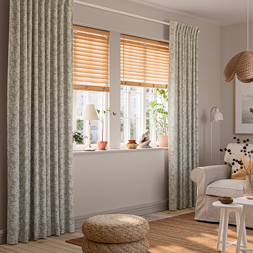 SNÖRUTA, cortinas, 1 par. 2 de 6 open dialog