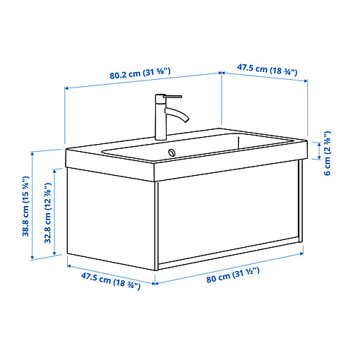 ÄNGSJÖN / BACKSJÖN, wash-stnd w drawer/wash-basin. 6 of 6 open dialog