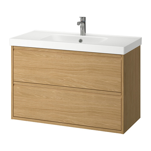 ÄNGSJÖN / ORRSJÖN, sink cabinet with drawers and BROGRUND tap. 1 of 7 open dialog