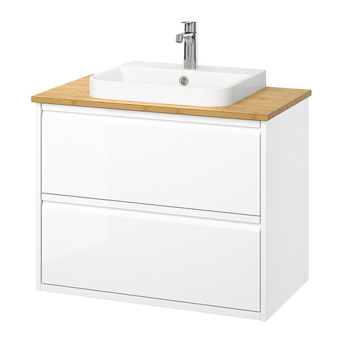 ÄNGSJÖN / BACKSJÖN, sink cabinet with drawers and BROGRUND tap. 1 of 8 open dialog