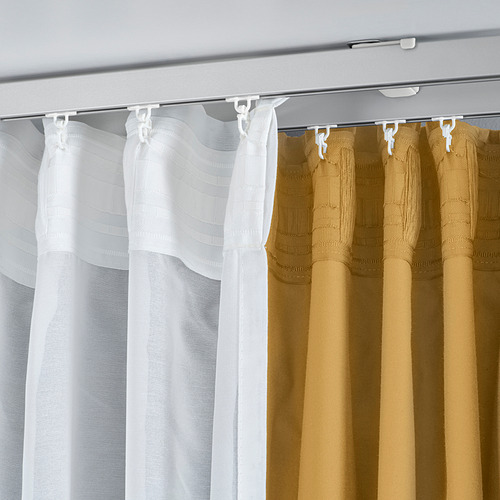 VIDGA, ceiling bracket for 2 curtain rails. 4 of 6 open dialog