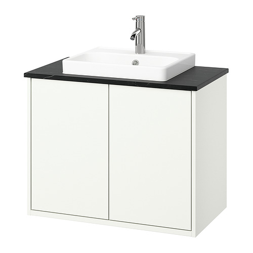 HAVBÄCK / ORRSJÖN, sink cabinet with doors and DALSKÄR tap. 1 of 7 open dialog