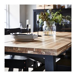 Measurement Illustration - SKOGSTA/RAMSNÄS table and 6 chairs