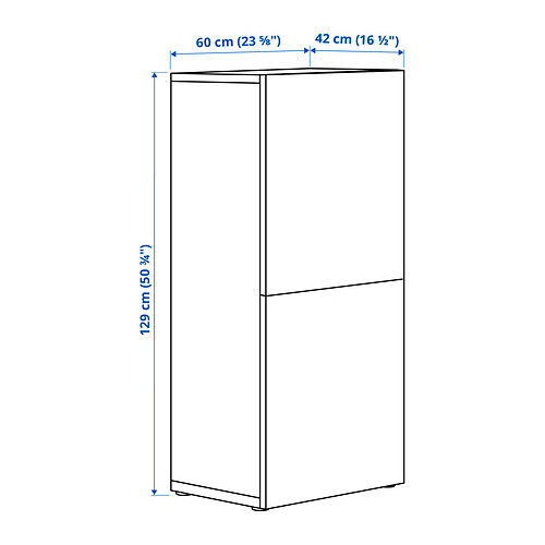 BESTÅ, shelf unit with doors 3 of 3 open dialog