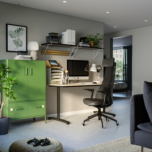 JÄRVFJÄLLET, office chair with armrests 7 of 13 open dialog