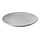 Select colour variation: matte light gray,  Ø8 "
