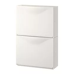 IKEA Mayagüez - TRONES zapatero con almacenaje, blanco, 20 1/2 