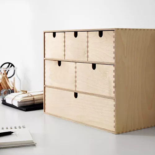 IKEA Puerto Rico - MOPPE mini storage chest, birch plywood, 16 ½