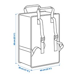 Measurement Illustration - GÖRSNYGG bag