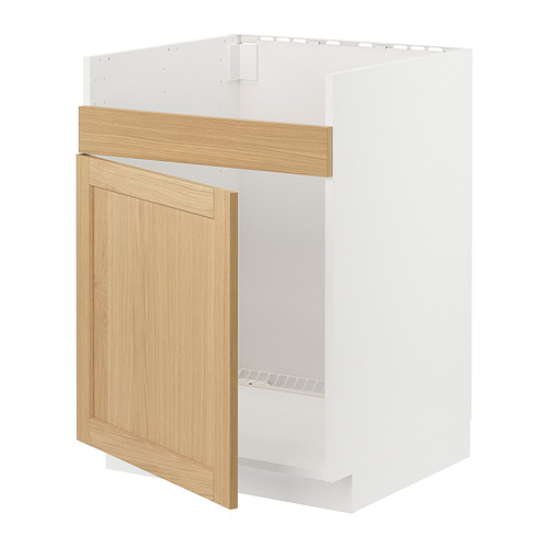 METOD, base cabin for HAVSEN single bowl sink. 1 of 3 open dialog