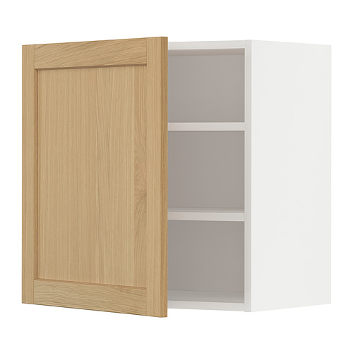 METOD, wall cabinet with shelves. 1 of 3 open dialog