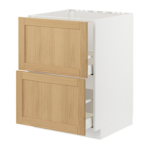METOD / MAXIMERA, base cab f sink+2 fronts/2 drawers. 1 of 3 open dialog