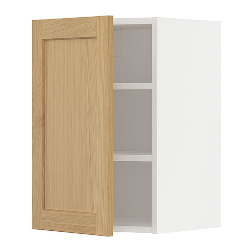 METOD, wall cabinet with shelves. 1 of 3 open dialog