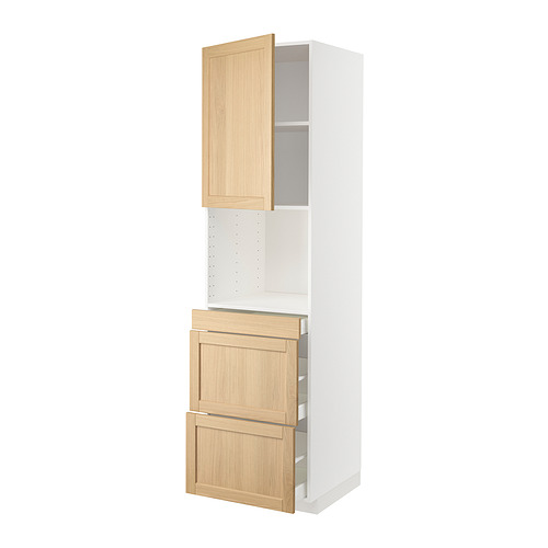 METOD / MAXIMERA, hi cab f micro combi w door/3 drwrs. 1 of 3 open dialog